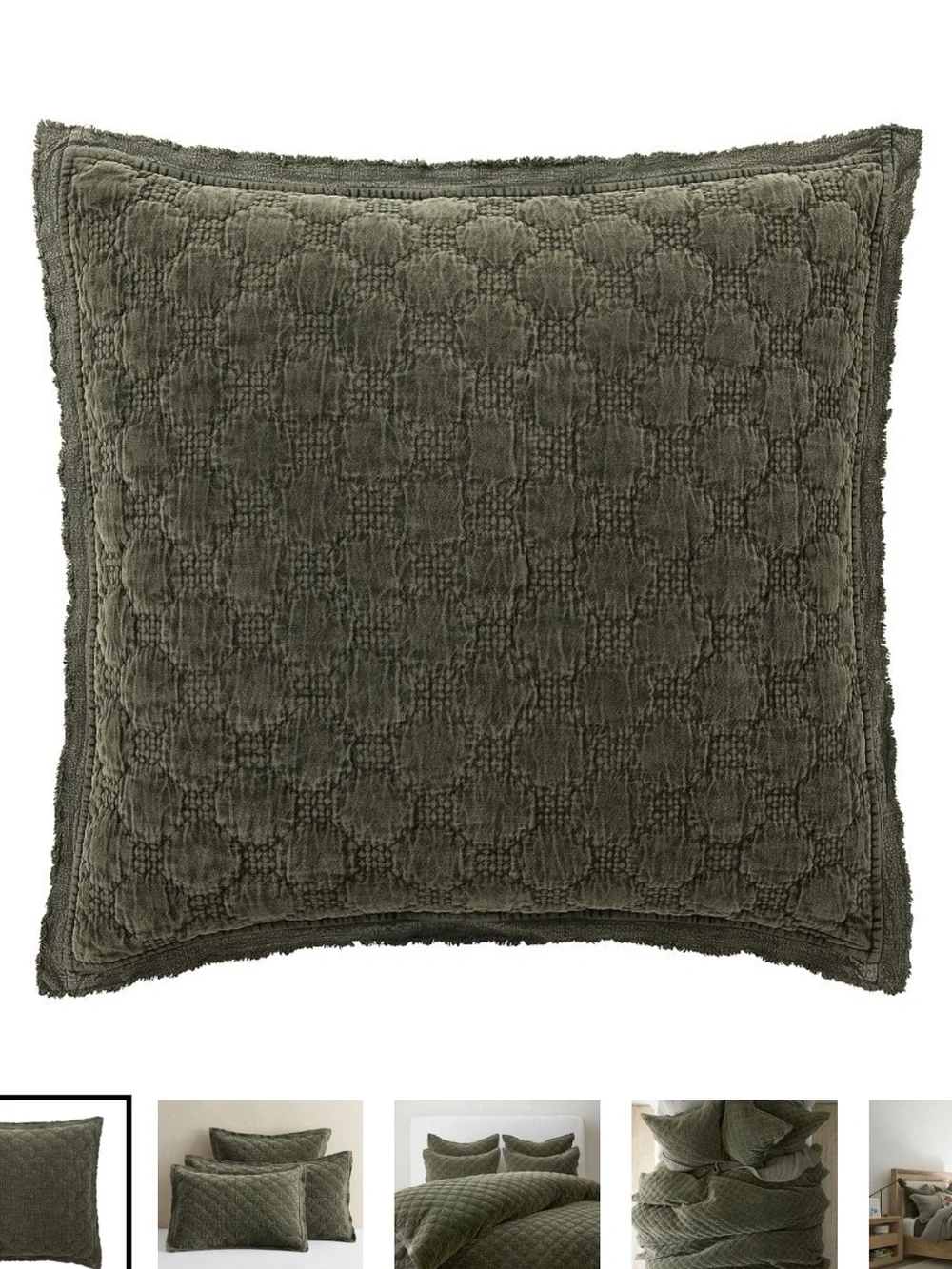 Pottery Barn euro sham